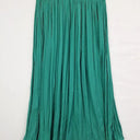 Witchery Emerald Pull On Pleated Midi Skirt Size 8 by SwapUp-Online Second Hand Store-Online Thrift Store
