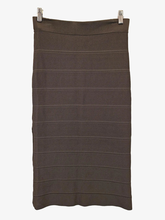 Witchery Essential Charcoal Bodycon Midi Skirt Size S by SwapUp-Online Second Hand Store-Online Thrift Store