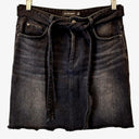 Witchery Essential Tie Waist Denim Mini Skirt Size 10 by SwapUp-Online Second Hand Store-Online Thrift Store