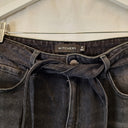 Witchery Essential Tie Waist Denim Mini Skirt Size 10 by SwapUp-Online Second Hand Store-Online Thrift Store