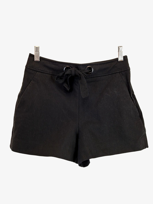 Witchery Everyday Tie Front Mini Shorts Size 8 by SwapUp-Online Second Hand Store-Online Thrift Store