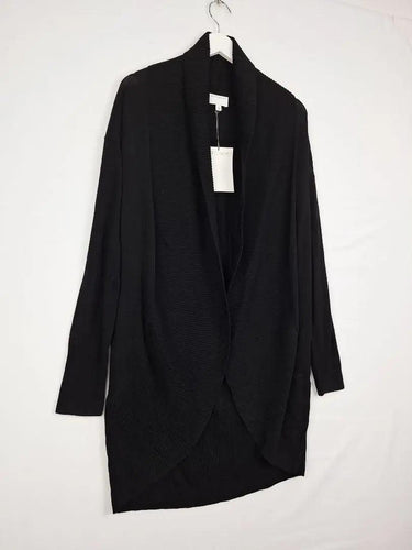 Witchery Fine Collar Waterfall Knit Cardigan Size S by SwapUp-Online Second Hand Store-Online Thrift Store