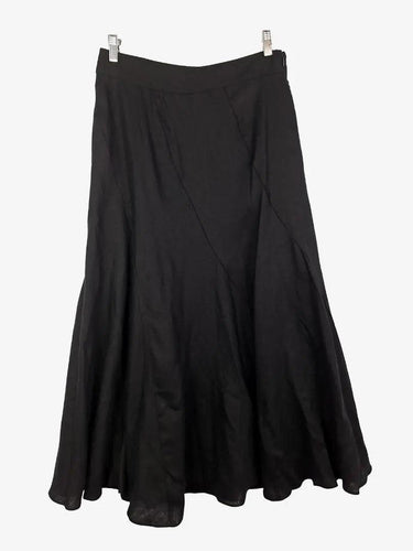 Witchery Flared Linen Maxi Skirt Size 10 by SwapUp-Online Second Hand Store-Online Thrift Store