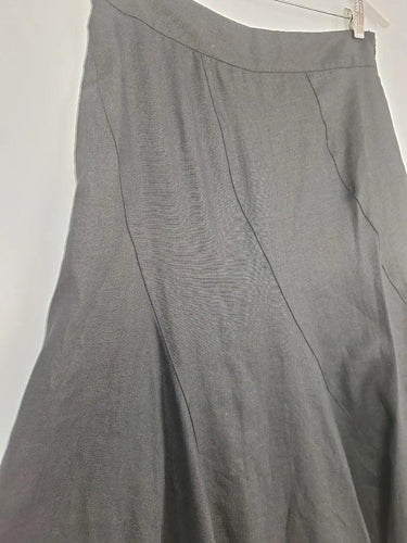 Witchery Flared Linen Maxi Skirt Size 10 by SwapUp-Online Second Hand Store-Online Thrift Store