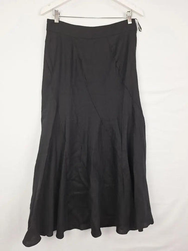Witchery Flared Linen Maxi Skirt Size 10 by SwapUp-Online Second Hand Store-Online Thrift Store