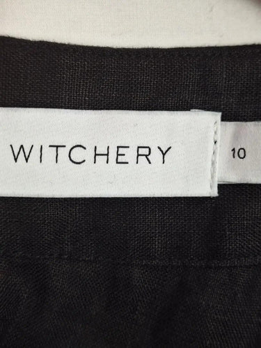 Witchery Flared Linen Maxi Skirt Size 10 by SwapUp-Online Second Hand Store-Online Thrift Store