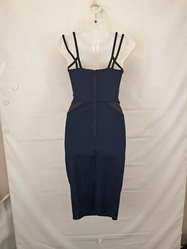 Witchery Flirty Panelled Bodycon Midi Dress Size 8 by SwapUp-Online Second Hand Store-Online Thrift Store