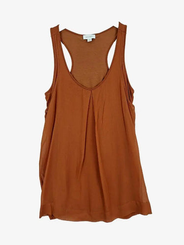 Witchery Flowy Burnt Tank Top Size S by SwapUp-Online Second Hand Store-Online Thrift Store