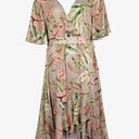Witchery Flowy Palm Maxi Dress Size 14 by SwapUp-Online Second Hand Store-Online Thrift Store