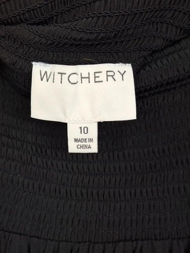 Witchery Flowy Scoop Hem Skirt Size 10 by SwapUp-Online Second Hand Store-Online Thrift Store