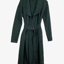 Witchery Forest Green Thick Belted Waterfall Cardigan Size XS by SwapUp-Online Second Hand Store-Online Thrift Store