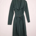 Witchery Forest Green Thick Belted Waterfall Cardigan Size XS by SwapUp-Online Second Hand Store-Online Thrift Store