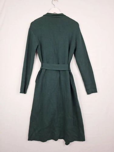 Witchery Forest Green Thick Belted Waterfall Cardigan Size XS by SwapUp-Online Second Hand Store-Online Thrift Store