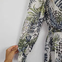 Witchery Gathered Jungle Print Midi Dress Size 10 by SwapUp-Online Second Hand Store-Online Thrift Store
