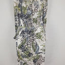 Witchery Gathered Jungle Print Midi Dress Size 10 by SwapUp-Online Second Hand Store-Online Thrift Store