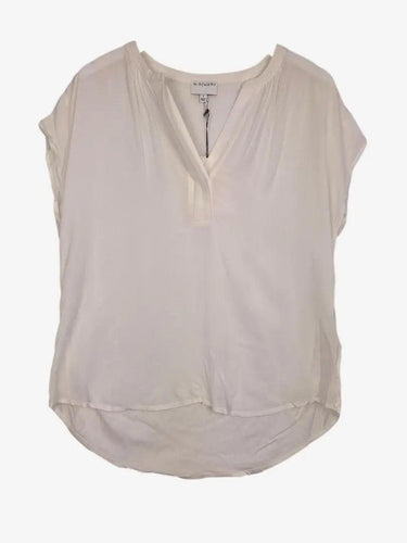 Witchery Gathered V Split Top Size S by SwapUp-Online Second Hand Store-Online Thrift Store