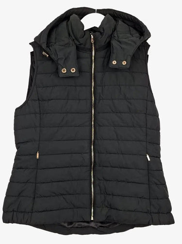 Witchery Gold Zip Chic Puffer Vest Size 10 by SwapUp-Online Second Hand Store-Online Thrift Store