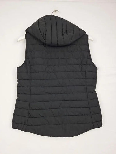 Witchery Gold Zip Chic Puffer Vest Size 10 by SwapUp-Online Second Hand Store-Online Thrift Store