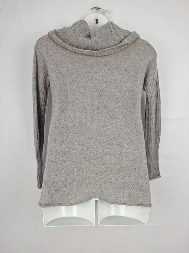 Witchery Grey Marle Cowl Chunky Knit Jumper Size XS by SwapUp-Online Second Hand Store-Online Thrift Store