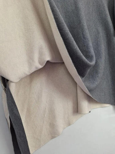 Witchery Grey Reversible Soft Wool Blend Poncho Jacket Size OSFA by SwapUp-Online Second Hand Store-Online Thrift Store