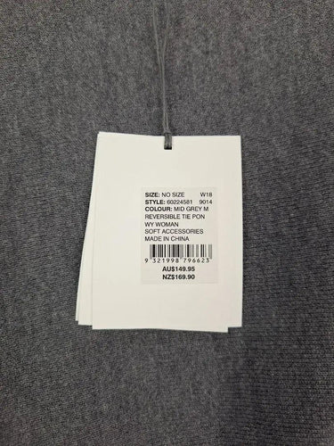 Witchery Grey Reversible Soft Wool Blend Poncho Jacket Size OSFA by SwapUp-Online Second Hand Store-Online Thrift Store