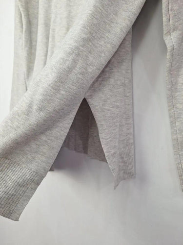 Witchery Grey Woven Ribbed Finish Jumper Size S by SwapUp-Online Second Hand Store-Online Thrift Store
