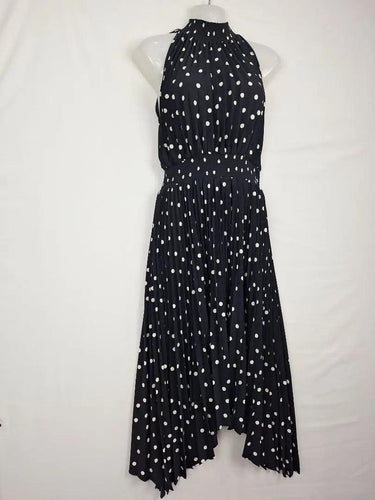 Witchery High Neck Pleat Dress Size 8 by SwapUp-Online Second Hand Store-Online Thrift Store