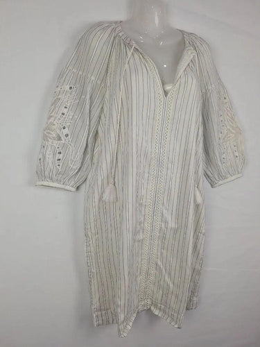 Second-Hand - Witchery Holiday Charm Comfy Midi Dress Size 8 - SwapUp