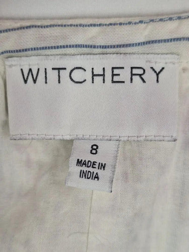 Second-Hand - Witchery Holiday Charm Comfy Midi Dress Size 8 - SwapUp