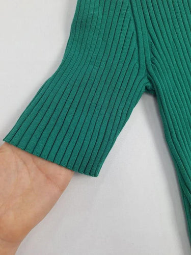 Witchery Jade Soft Ribbed Knit Top Size S by SwapUp-Online Second Hand Store-Online Thrift Store