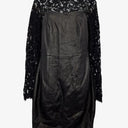 Witchery Lace & Leather Midi Dress Size 10 by SwapUp-Online Second Hand Store-Online Thrift Store