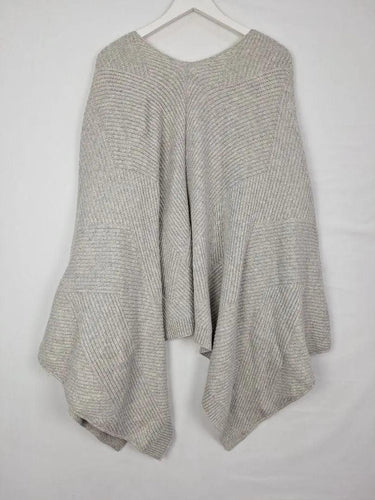 Witchery Light Grey Wool Wrap Cardigan Size OSFA by SwapUp-Online Second Hand Store-Online Thrift Store