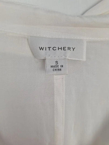 Witchery Lightweight Oversized Button Up Shirt Size S by SwapUp-Online Second Hand Store-Online Thrift Store