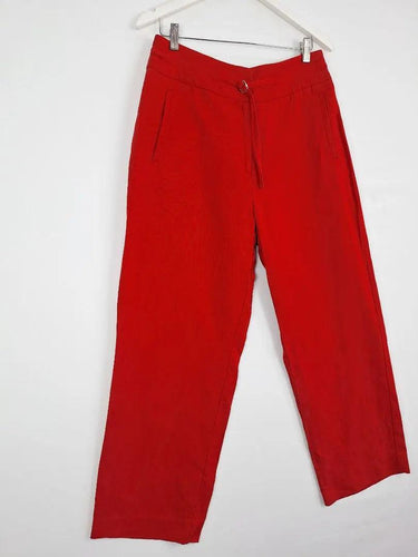 Witchery Linen Blend Straight Leg Pants Size 12 by SwapUp-Online Second Hand Store-Online Thrift Store