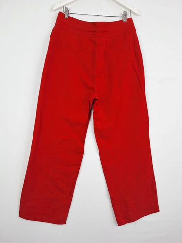 Witchery Linen Blend Straight Leg Pants Size 12 by SwapUp-Online Second Hand Store-Online Thrift Store