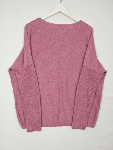 Witchery Mauve Drop Shoulder Knit Jumper Size S by SwapUp-Online Second Hand Store-Online Thrift Store