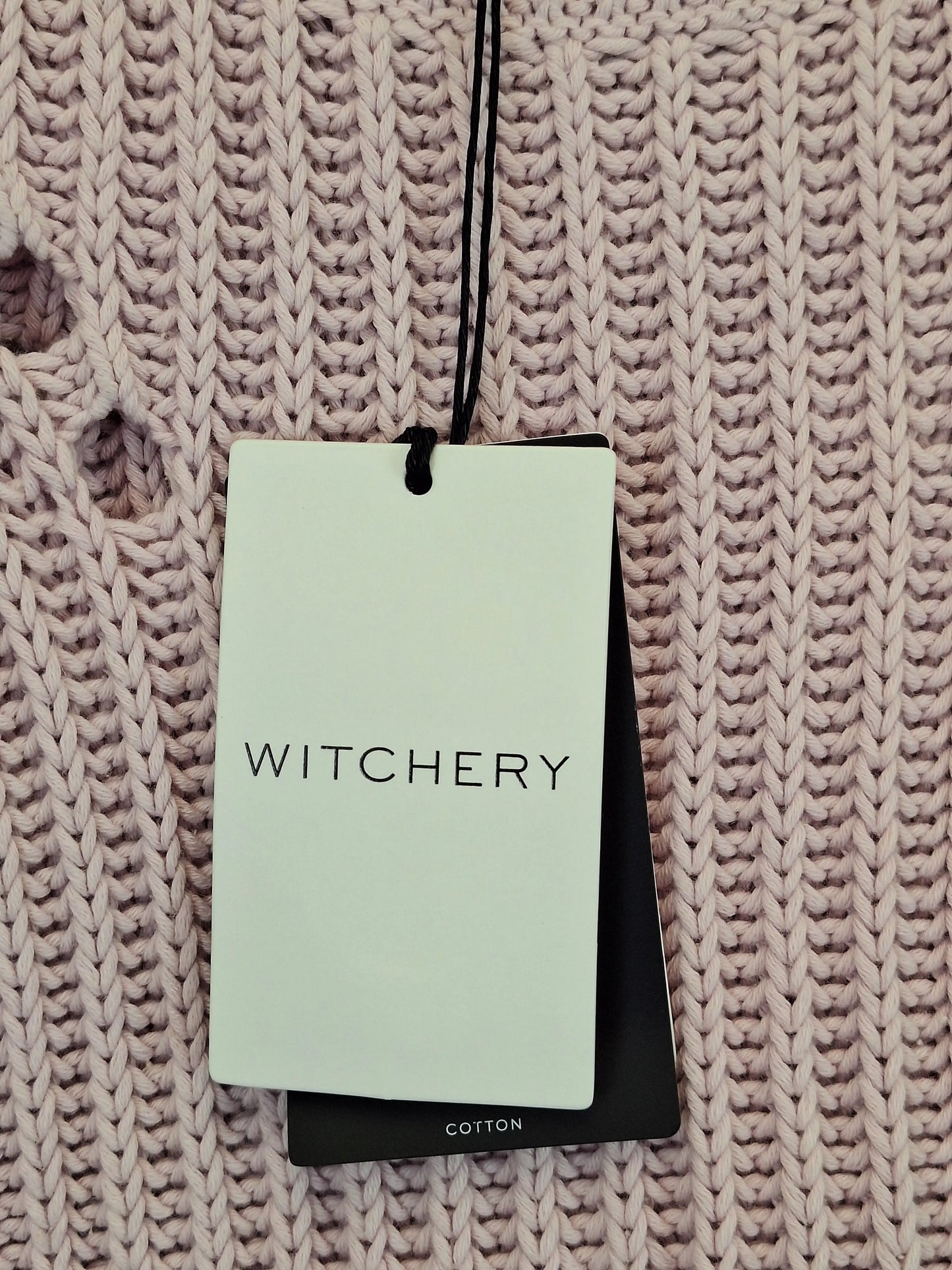 Witchery Mauve Slouch Knit Jumper Size L by SwapUp-Online Second Hand Store-Online Thrift Store