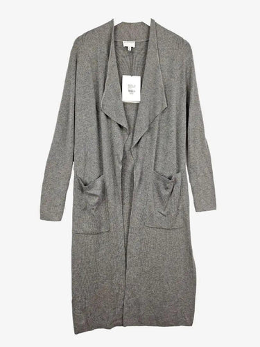Witchery Mid Grey Shawl Collar Knit Cardigan Size XS by SwapUp-Online Second Hand Store-Online Thrift Store