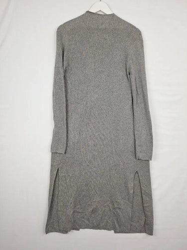 Witchery Mid Grey Shawl Collar Knit Cardigan Size XS by SwapUp-Online Second Hand Store-Online Thrift Store