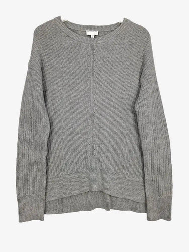 Witchery Mid Grey Zip Side Jumper Size S by SwapUp-Online Second Hand Store-Online Thrift Store