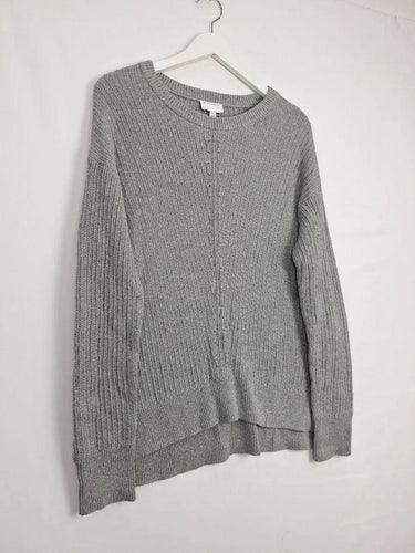 Witchery Mid Grey Zip Side Jumper Size S by SwapUp-Online Second Hand Store-Online Thrift Store