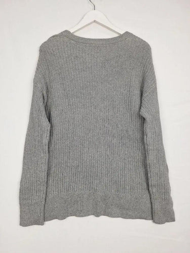 Witchery Mid Grey Zip Side Jumper Size S by SwapUp-Online Second Hand Store-Online Thrift Store