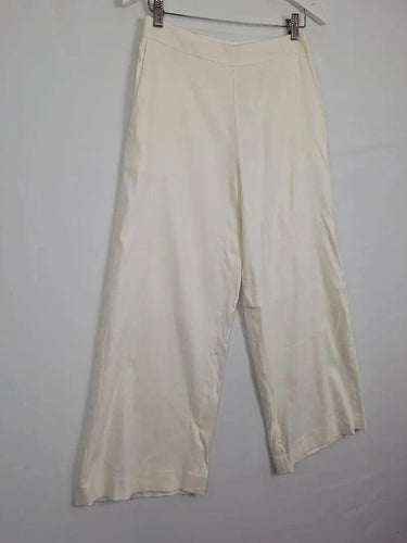 Witchery Milk White Stretch Linen Pants Size 8 by SwapUp-Online Second Hand Store-Online Thrift Store