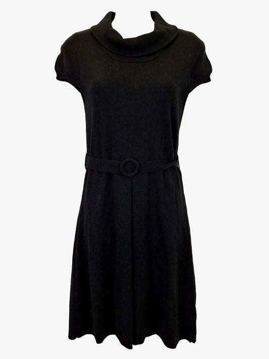 Witchery Mock Neck Wool Midi Dress Size S by SwapUp-Online Second Hand Store-Online Thrift Store