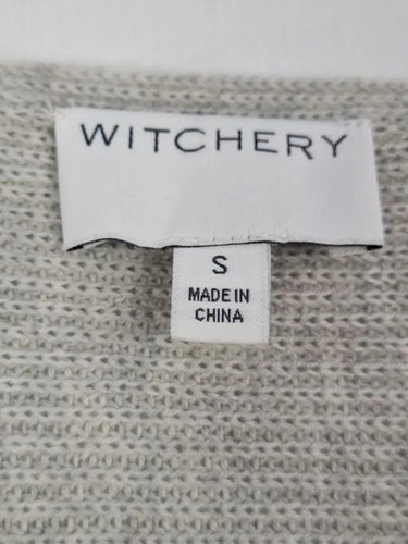 Witchery Mottled Grey Bat Sleeve Jumper Size S by SwapUp-Online Second Hand Store-Online Thrift Store