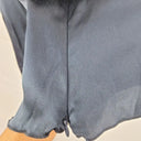 Witchery Navy Silk Y2K Top Size 12 by SwapUp-Online Second Hand Store-Online Thrift Store