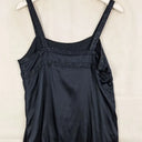 Witchery Navy Silk Y2K Top Size 12 by SwapUp-Online Second Hand Store-Online Thrift Store