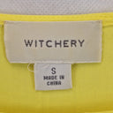 Witchery Neon Relaxed Fit Frilled Top Size S by SwapUp-Online Second Hand Store-Online Thrift Store