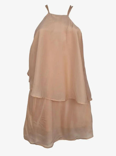 Witchery Nude Layered Halter Top Size 8 by SwapUp-Online Second Hand Store-Online Thrift Store