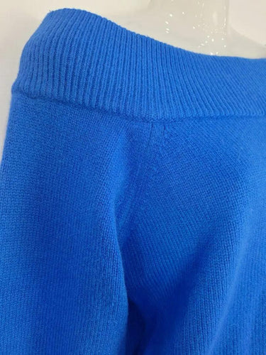 Witchery Off the Shoulder Wool Knit Jumper Size S by SwapUp-Online Second Hand Store-Online Thrift Store